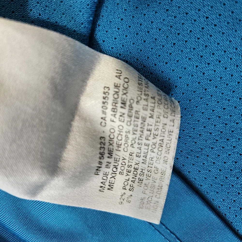 Nike pro Combat fitted sz Lg Blue Athletic T-Shirt